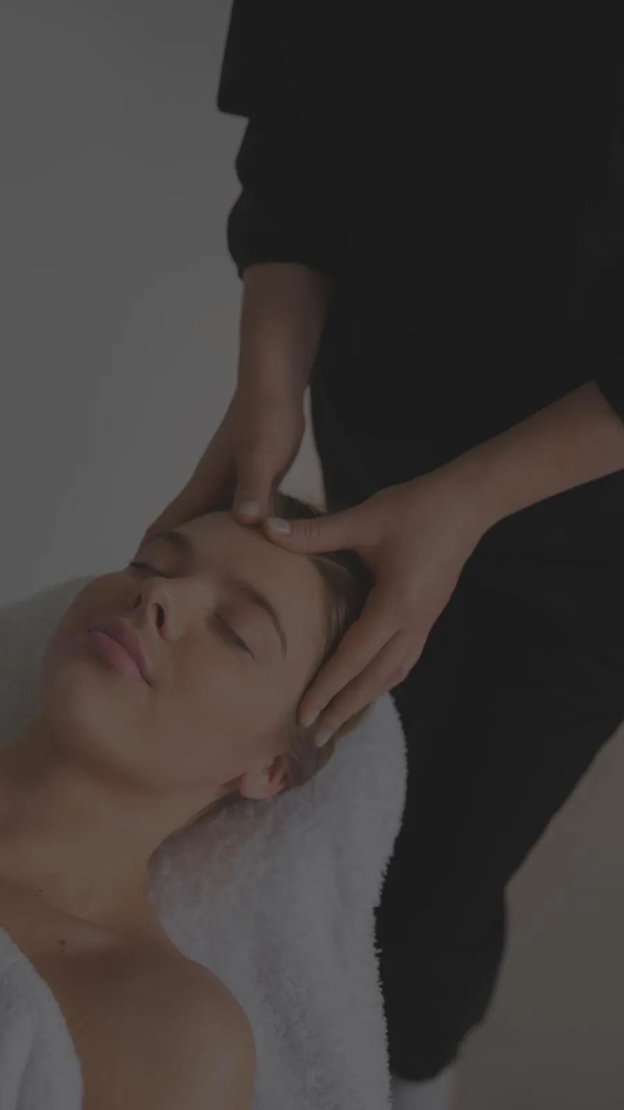 Head spa scalp massage